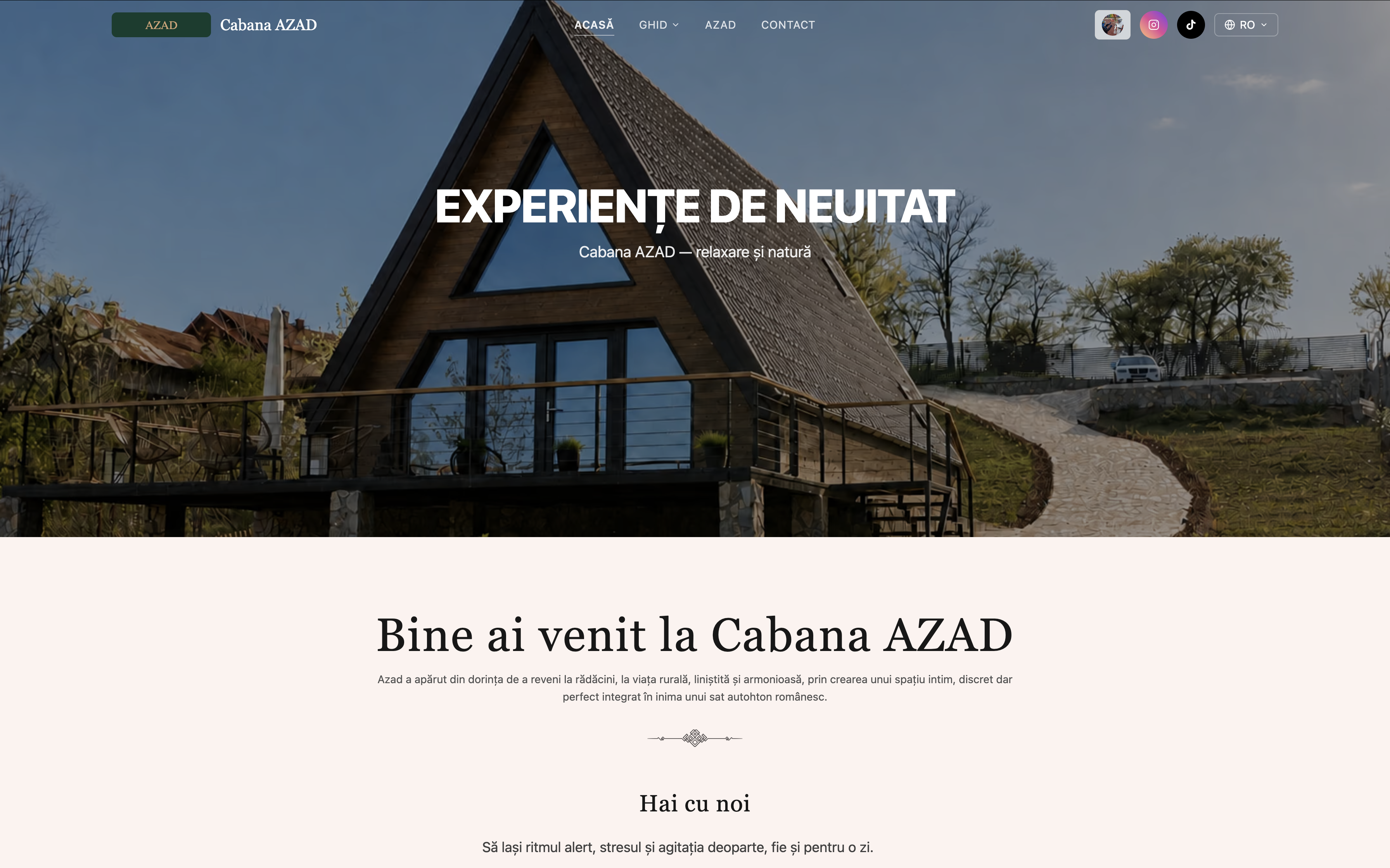 Captură de ecran: Azad House