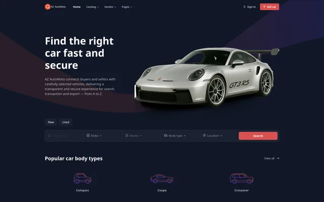Previous project: AZ AutoMoto